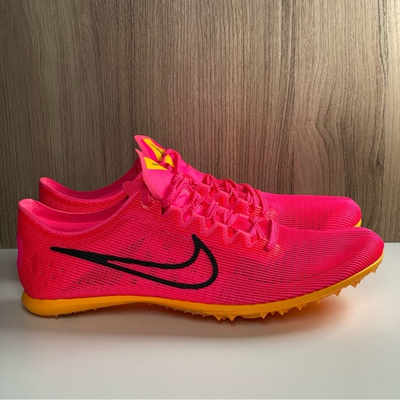 Nike Zoom Mamba 6 'Hyper Pink Orange' Track Spikes DR2733-600 Men’s Size 9 - Picture 1 of 9